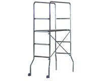 Trabattello Trio - 130 x 60 cm - H 188 cm - acciaio zincato - Marchetti