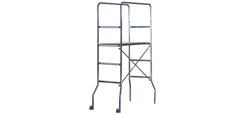 Trabattello Trio - 130 x 60 cm - H 188 cm - acciaio zincato - Marchetti