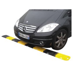 Rallentatore di velocità portatile - lunghezza 300 cm - giallo/nero