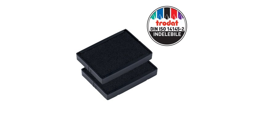Tampone di ricambio 6/4929 - nero - Trodat - conf. 2 pezzi