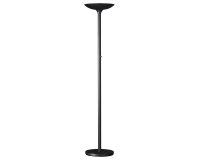 Lampada da terra Varialux - a led - base diametro 34 cm - H 180 cm - 23 W - nero - Unilux