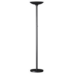 Lampada da terra Varialux - a led - base diametro 34 cm - H 180 cm - 23 W - nero - Unilux