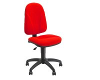 Seduta operativa Team TMTMI - senza braccioli - ignifuga - rosso - Unisit