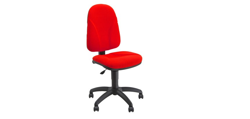Seduta operativa Team TMTMI - senza braccioli - ignifuga - rosso - Unisit
