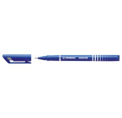 Fineliner Stabilo Sensor - tratto 0,3mm - blu - Stabilo