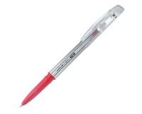 Penna a sfera gel cancellabile Uni Ball Signo TSI - punta 0,7mm - rosso  - Uni Mitsubishi