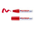 Marcatore a gesso liquido 4090 - punta scalpello - da 4 a 15mm - Edding - astuccio 4 pezzi