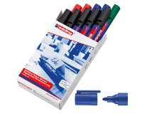 Marcatore permanente 30 - punta tonda - da 1,5 a 3 mm - colori assortiti - Edding - conf. 10 pezzi