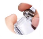 Portabadge PushBox Duo - 2 tessere inseribili - 5,4 x 8,7 cm - Durable - conf. 10 pezzi