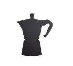 Lavagna da parete Silhouette - 30 x 50 cm - forma moka - nero - Securit