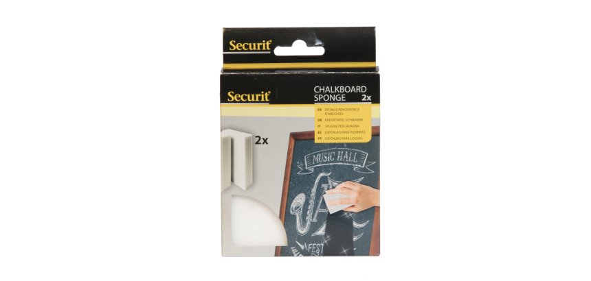 Spugne in schiuma per gesso liquido - Securit - conf. 2 pezzi