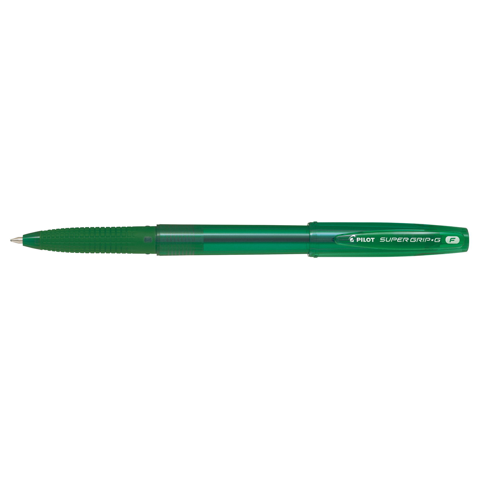 Penna a sfera Supergrip G con cappuccio - punta 0,7mm - verde - Pilot su