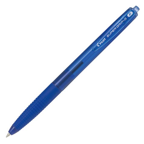 Penna a scatto Supergrip G  - punta 0,7mm - blu - Pilot