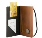 Portaconto - legno e similpelle - Securit