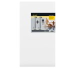 Colonnine segnapercorso Budget Retractable - altezza 88 cm - nastro nero da 210 cm - Securit - set 2 pezzi