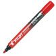 Marcatore Permanente Markers 100 - punta tonda 4,50mm - rosso - Pilot