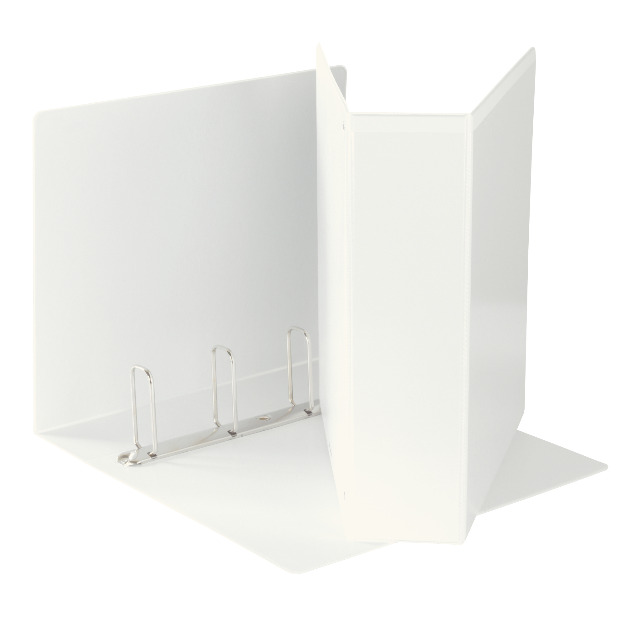 Raccoglitore personalizzabile Display - 4 anelli quadri 65 mm - 22x30 cm -  bianco - Esselte su