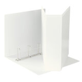 Raccoglitore personalizzabile Display - 4 anelli quadri 65 mm - 22x30 cm - bianco - Esselte