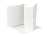 Raccoglitore personalizzabile Display - 4 anelli quadri 65 mm - 22x30 cm - bianco - Esselte
