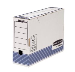 Scatola archivio Bankers Box System - formato legale - 36x25,5 cm - dorso 10 cm - Fellowes