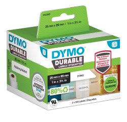 DYMO LW Durable Labels - 25 x 89 mm - 1933081