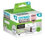 Rotolo 450 etichette LW Durable 1933085 - 19 x 64 mm - PP - bianco - Dymo - conf. 2 rotoli
