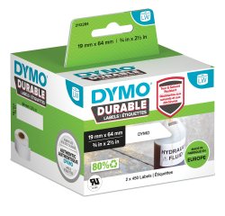 DYMO - labels - 900 label(s) - 64 x 19 mm