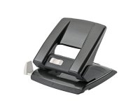 Perforatore - passo 8 cm - max 20 fogli - 2 fori - nero - Kartia