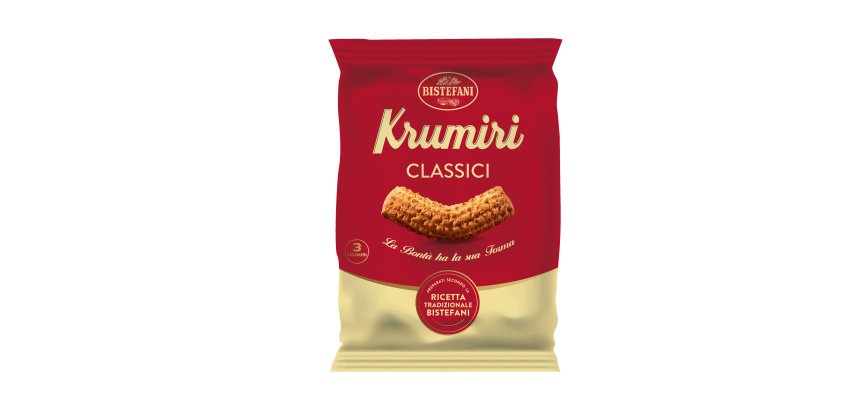 Krumiri Classici - Bistefani - monoporzione con 3 biscotti da 27 gr