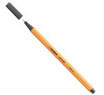 Fineliner Point 88 - tratto 0,4 mm - grigio nerastro 97 - Stabilo
