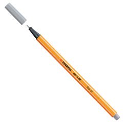 Fineliner Point 88 - tratto 0,4 mm - grigio medio 95 - Stabilo