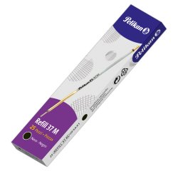 Refill sfera 37 - punta media - nero - Pelikan - conf. 25 pezzi