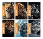 Maxiquaderno Be More Wild - A4 - 1 rigo c/margine - 36+2 fogli - 100gr - BM
