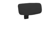 Poggiatesta per seduta ergonomica Kemper A - nero - Unisit