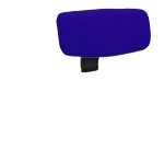 Poggiatesta per seduta ergonomica Kemper A - blu - Unisit