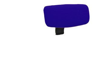 Poggiatesta per seduta ergonomica Kemper A - blu - Unisit