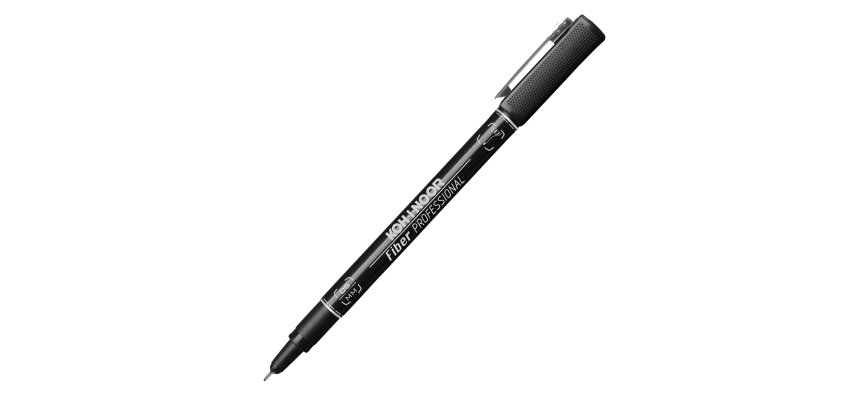 Fineliner Professional Fiber - 0,5mm - nero - Koh.I.Noor