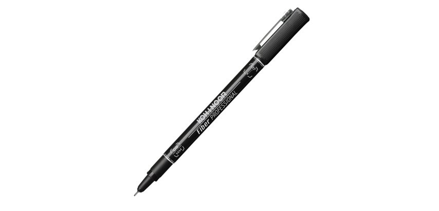 Fineliner Professional Fiber - 0,6mm - nero - Koh.I.Noor