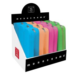 Bustina silicone Soft Touch Monocromo - 80x200x60 mm - colori assortiti fluo - Pigna
