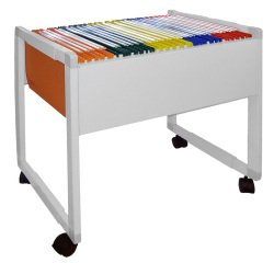 Carrello per cartelle sospese Delta 4000 -  L 65 x P 45 x H 70 cm - Bertesi