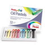 En_lapices pentel oil pastel caja de 12 colores surtidos