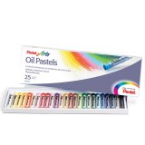 En_lapices pentel oil pastel caja de 25 colores surtidos