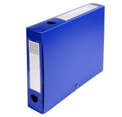 Cartella portaprogetti con bottone dorso 60mm polipropilene Opak - A4