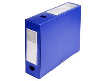 Cartella portaprogetti con bottone dorso 80mm polipropilene Opak - A4