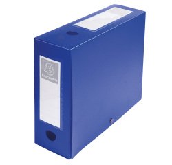 Cartella portaprogetti con bottone dorso 100mm polipropilene Opak - A4