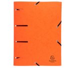 Europa Elasticated Pressboard 3 Flap Folder Punchy A4 - Assorted colours