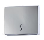 Distributore asciugamani piegati C/Z - Brinox - 28x10,2x26,5 cm - acciaio inox - capacità 200 fogli - grigio - Medial