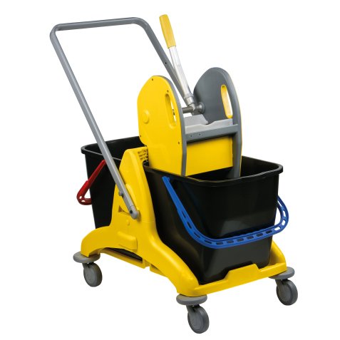 Carrello per pulizie Pressclean - 50 L - 81 x 43,5 x 88 cm - Medial International