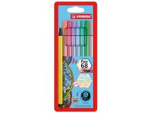 En_stabilo pen 68 pastel etui 8x