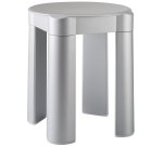 Sgabello componibile - 37x37x39 cm - capacità massima 100 kg - bianco - Mar Plast